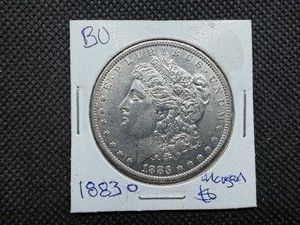 1883 O Morgan Silver Dollar Marked BU When Purchased