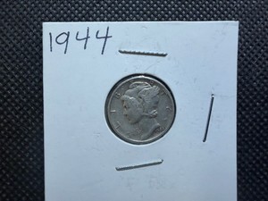 1944 Silver Mercury Dime