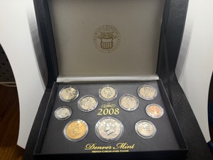 2008 Denver Mint Never Circulated Coin Set