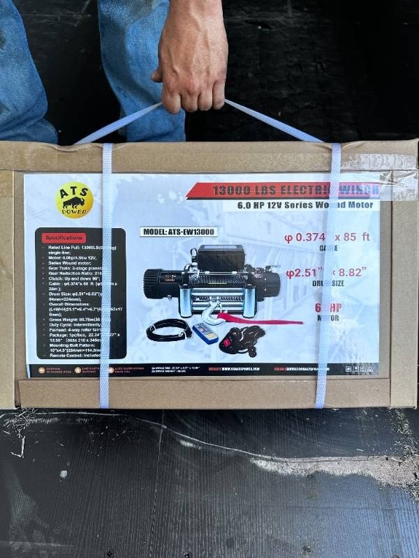 Electric winch atspower 2026 Unused ATS-EW13000