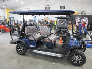 GOLF CART 2026 Unused HQ100 (White) Stock Photo