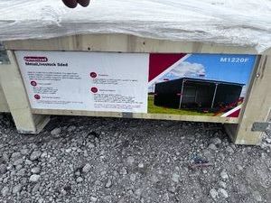 Galvanized Metal Livestock Shed 2026 Unused SDLGM1220F