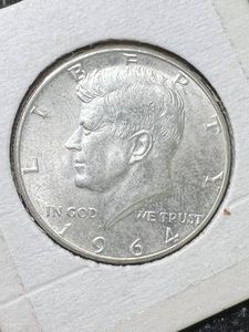1964 US KENNEDY HALF DOLLAR