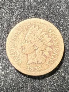 1859 US INDIAN HEAD CENT