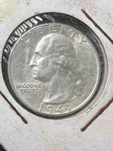 1941 US WASHINGTON QUARTER