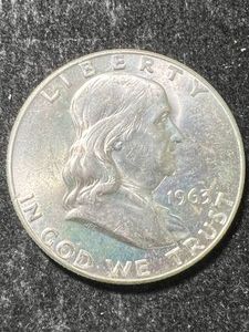 1963-D US FRANKLIN HALF DOLLAR