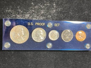 1959 US PROOF SET IN HARDCOVER CASE