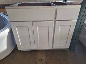 36x22 white vanity cabinet