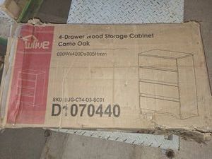 4 drawer storage cabinet