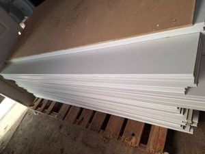 20 white door casement boards 782