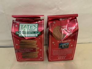 4x Tates Bake Shop Cookies-Gingersnaps