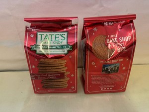 4x Tates Bake Shop Cookies-Gingersnaps