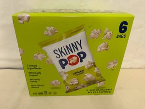 3x 6ct Boxes Skinny Pop-Orignal