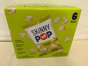 3x 6ct Boxes Skinny Pop-Orignal