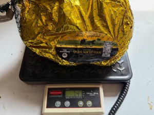 7.4lbs Amish Country Brand Spiral Slice Ham
