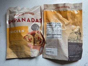 DD. 3x 2ct Quebracho Empanadas-Chicken-BB 42025