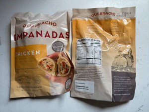 DD. 3x 2ct Quebracho Empanadas-Chicken-BB 42025