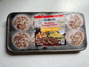 4x 12oz Food Lion Breakfast Sausage wMaple Syrup