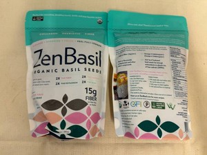 2x 14oz Zen Basil Organic Basil Seeds