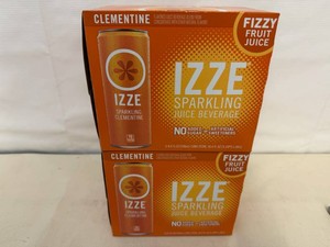 2x 6ct Izze Sparkling Juice Beverage-Clementine