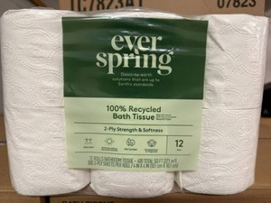 2x 12 Rolls Ever Spring Bath Tissue