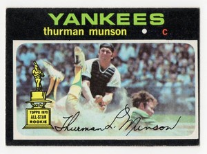 1971 Topps Baseball #5 Thurman Munson