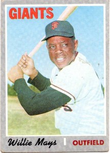 1970 Topps Baseball #600 Willie Mays