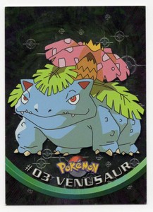 1999 Topps Pokemon Series 1 Venusaur #03