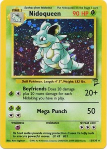 2000 Pokemon Base Set 2 Nidoqueen #12130