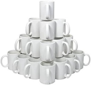 11 oz Porcelain Sublimation Mugs- Case of 36 Mugs