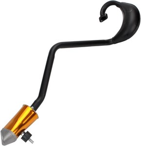 Exhaust Pipe Muffler For Mini Dirt Bike 2-Stroke 47 49 50cc Motorcycle Off Road Motorcycle Pit Bike