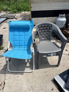 Plastic Patio Chair and Camping Chair