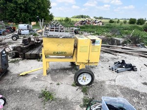 Camco Electric Mortar and Mud Mixer with Tow Hitch, 110220 Volt Dual Voltage Motor, Gear Drive, Portable Wheeled Frame