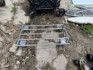 Stainless Steel Dolly with Locking Casters  24x40