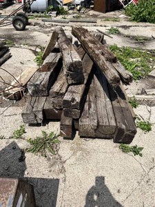 Wooden Railroad Ties