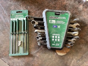 MasterforceUniversal Combination Wrenches and Needle Files