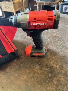 Craftsman CMCF800 20V Max Impact Driver with Battery and Tool Bag