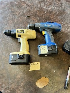 IIT 18V Cordless Drill and 18V Blue Cordless Drill - Untested