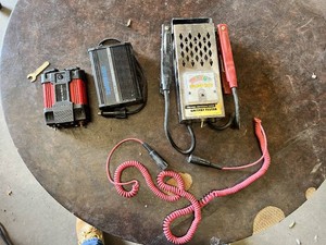 Cen-Tech DC to AC Power Inverter, StarPower PROwatt 150 DC to AC Inverter, Cummins Industrial Tools Battery Tester