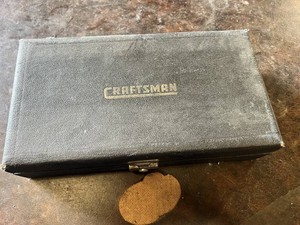 Craftsman Crafty Vintage Electric Rotary Tool Kit by Sears Roebuck with Case and Accessories