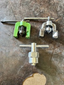 Lot of Three Flaring Tools for Plumbing and Mechanical Use