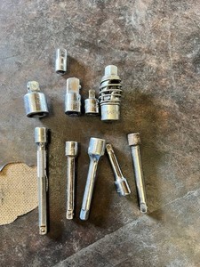 Pittsburgh and Craftsman Socket Extensions and Adapters 38 and 14
