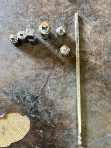 Socket Adapters and Bit Extension Set including HR VANA Brand