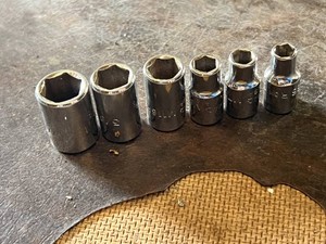 Mac 14 Drive Sockets Including 316, 716, 1116, 916, and 12 Sizes