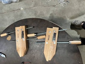 Tool Shop 12 Wood Handscrew Clamps Set