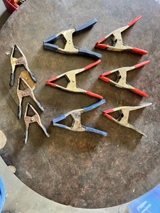 Spring clamps, including Irwin and Tool Shop and More
