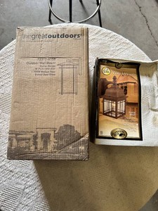 The Great Outdoors and Hampton Bay Outdoor Wall Lantern Lights