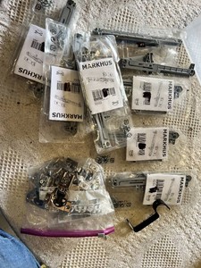 IKEA Markhus Arm Assemblies and Hinges, Caster Wheels and Parts