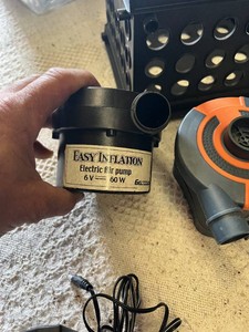 Easy Inflation Electric Air Pump and D Cell Air Pump