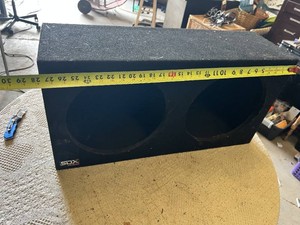 SDX Dual Speaker Box Enclosure 27 34 Long